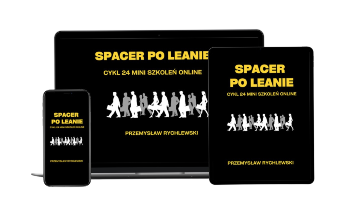 Spacer po Leanie. Cykl 24 szkoleń online na temat Lean